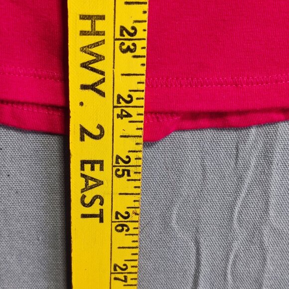 Adidas Golf polo shirt women's size M magenta short sleeve 1/4 button up - Picture 11 of 11